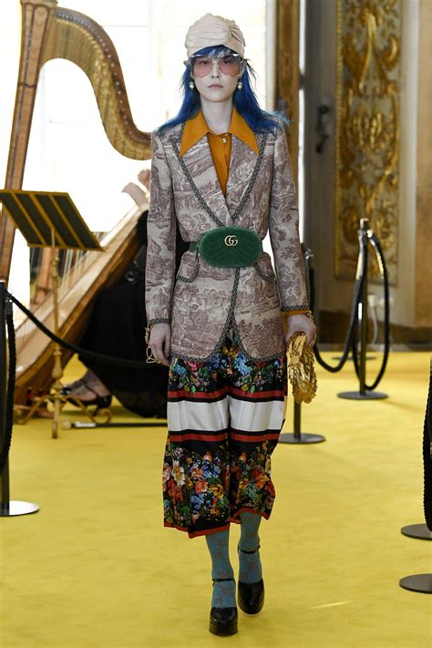 gucci show paris september 2018|Gucci runway dresses.